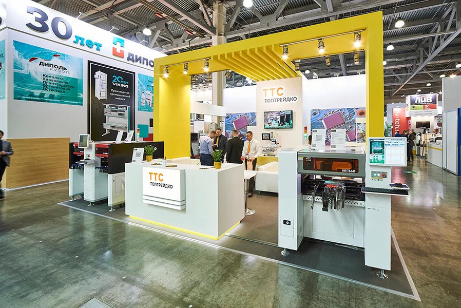 Beijing Huaweiguochuang Electronic Technology Co., Ltd. linea di produzione in fabbrica